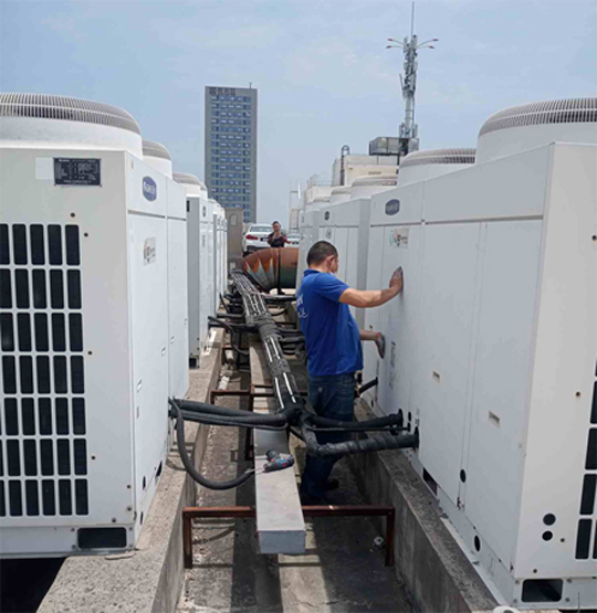 五华中央空调制热和不制冷系统维修方法